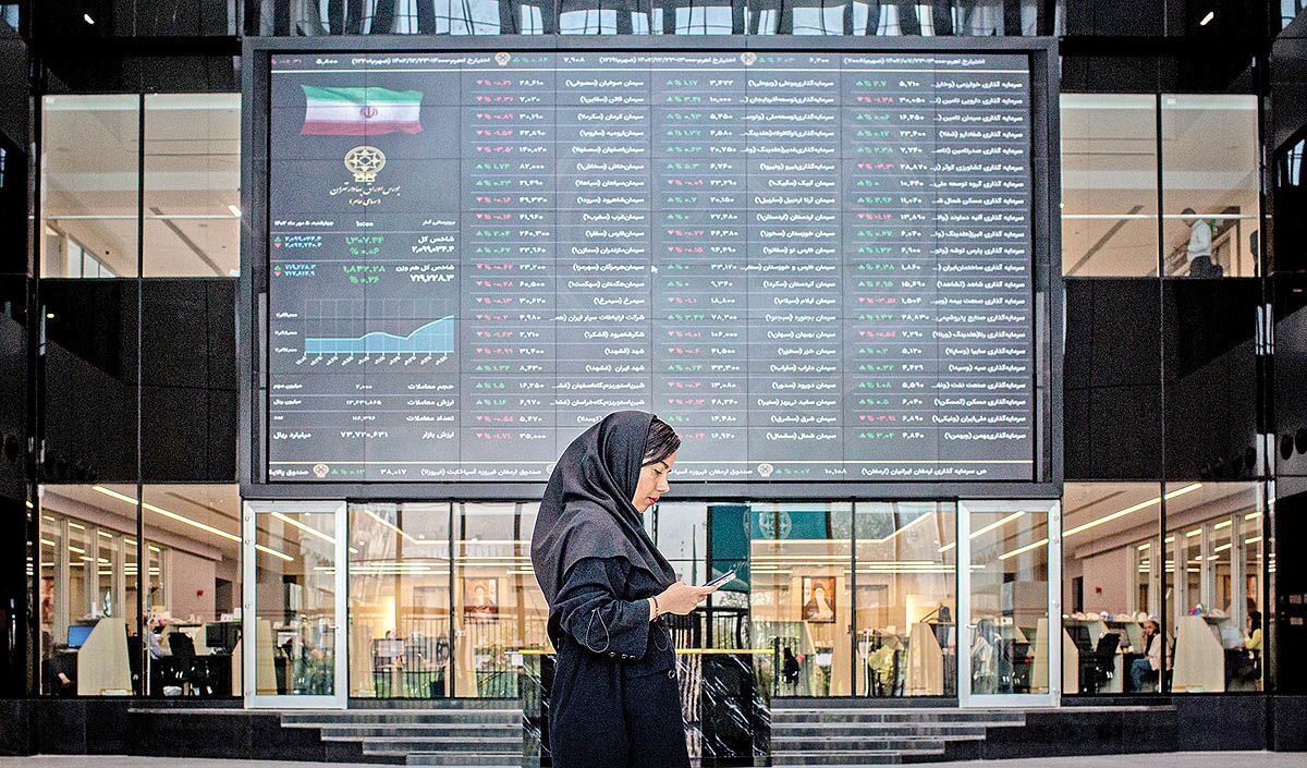 بورس قرمزپوش شد