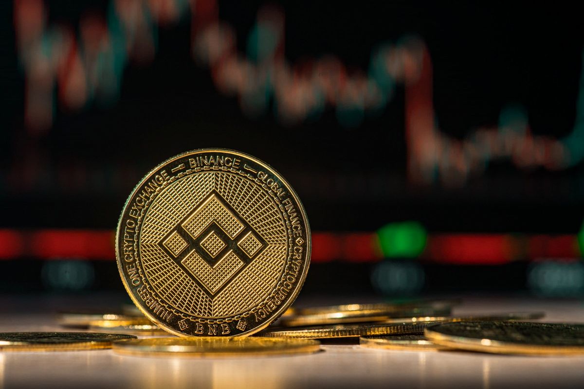 نمودار قیمت بایننس کوین از ابتدا تا کنون