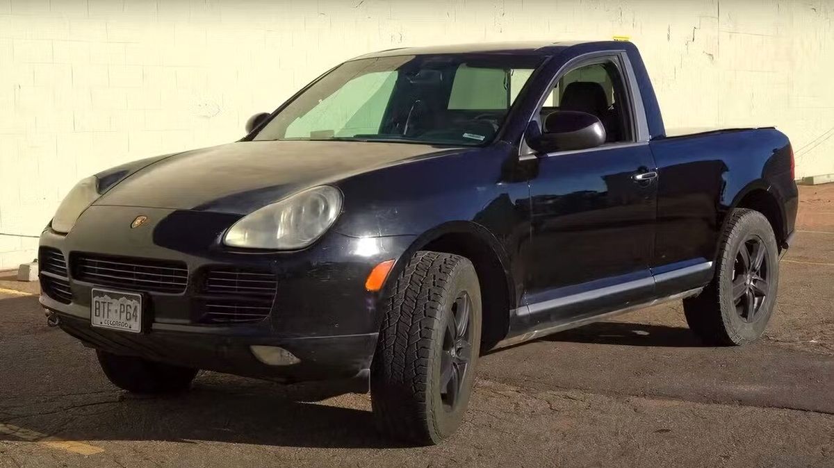 پورشه تبدیل به وانت شد
