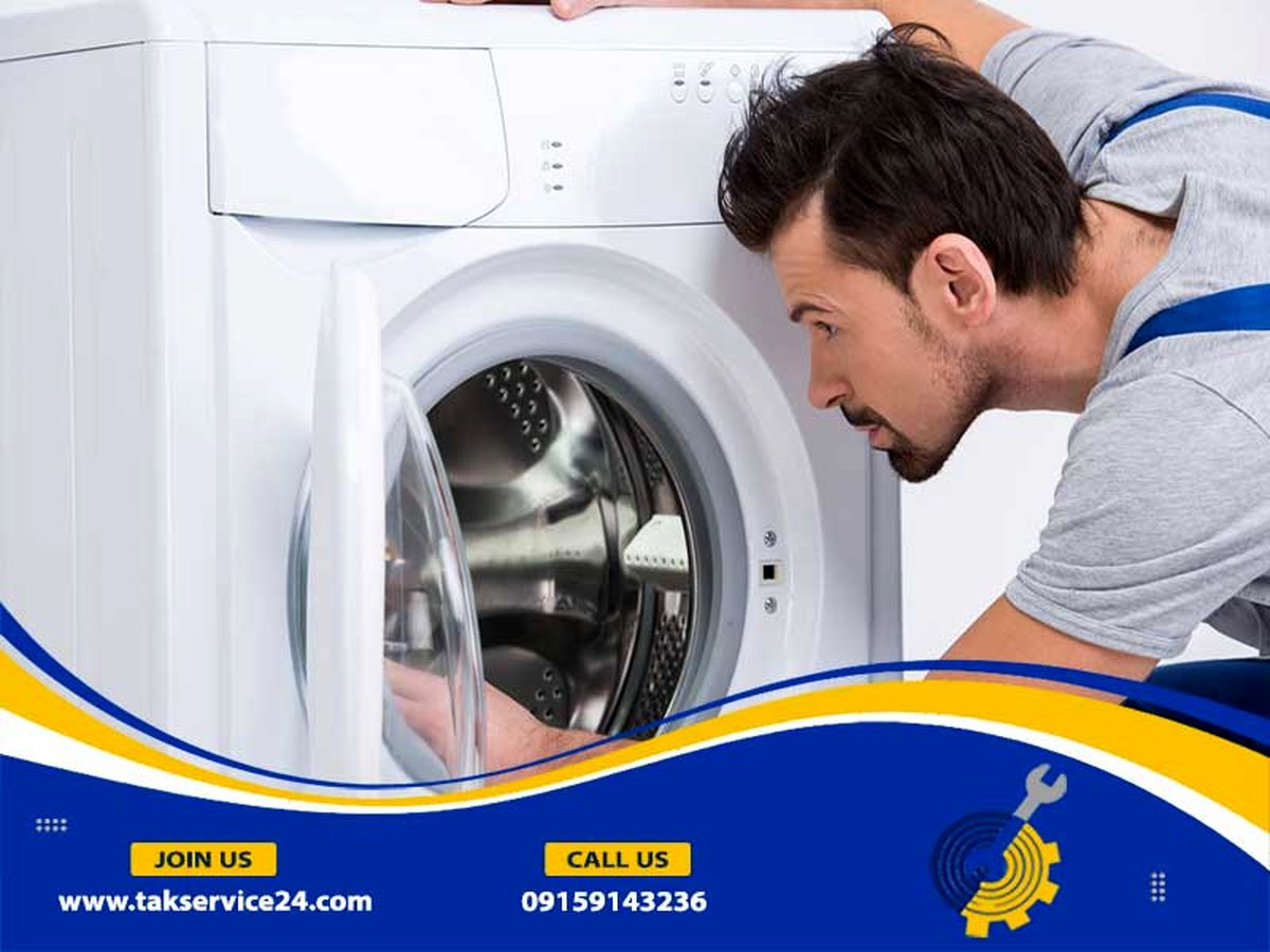 8 دلیل آبکشی نکردن لباسشویی ال جی