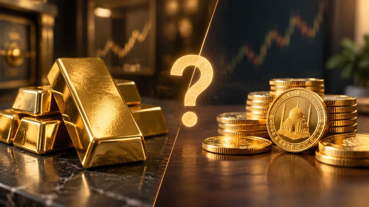 طلا بخریم یا سکه؟ مقایسه دو روش محبوب سرمایه‌گذاری در بازار طلا