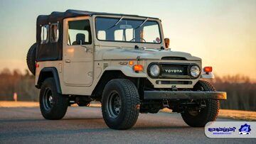تویوتا لندکروزر با موتور آمریکایی/ تصاویر