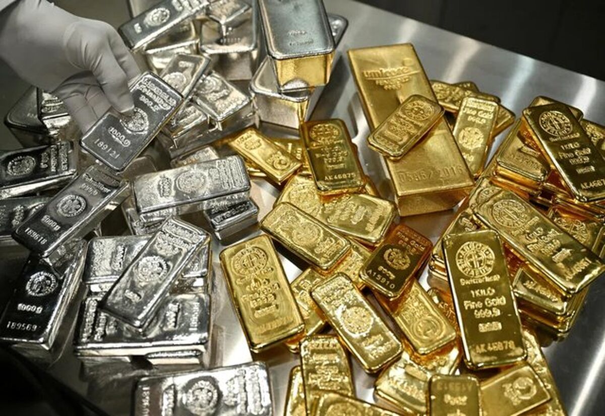 افزایش قیمت طلا و نقره در بازارهای جهانی