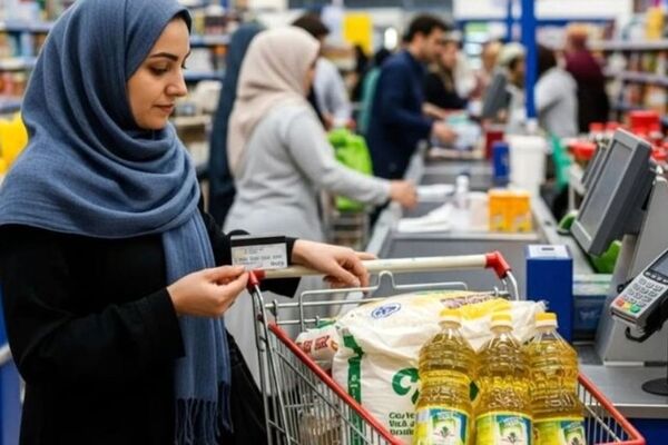 ۱۸ درصد خرید خوراکی ها با کالابرگ انجام میشود