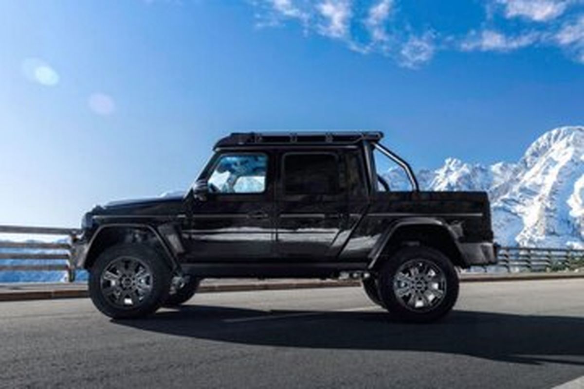 وقتی مرسدس جی کلاس، وانت می‌شود/ عکس