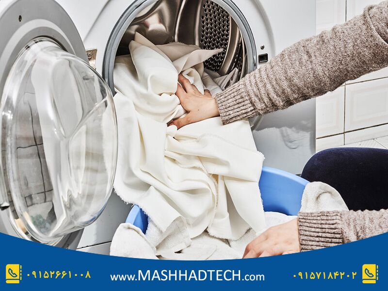 آموزش اصولی نحوه شستن لباس سفید با ماشین لباسشویی
